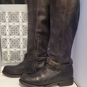 BED STU ~ Bristol Black Rustic Boots - Size 7